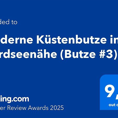 Moderne Kuestenbutze In Nordseenaehe Mildstedt Экстерьер фото